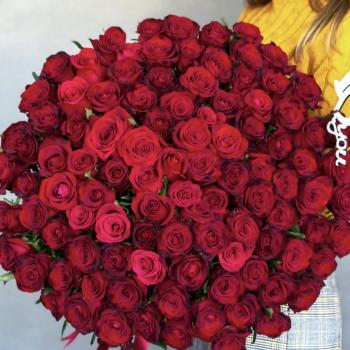 Букет "Любовь" из 101 красной розы