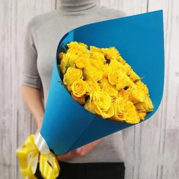Желтые розы артикул букета  265524m